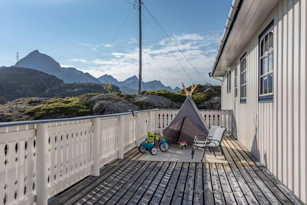 Sundet Lofoten Holiday House Villa Sund  Exterior foto