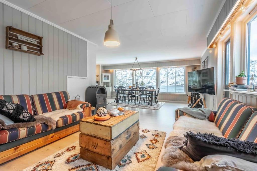 Sundet Lofoten Holiday House Villa Sund  Exterior foto